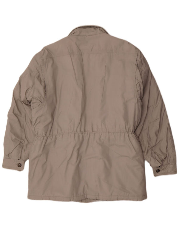 Brugi Manteau rembourré pour homme UK 42 XL Gris Polyester