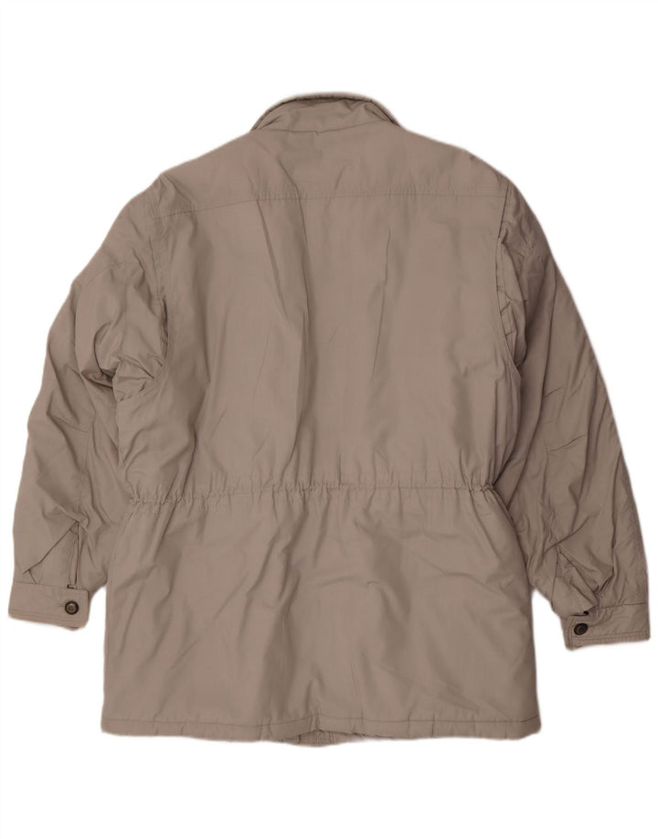 Brugi Manteau rembourré pour homme UK 42 XL Gris Polyester