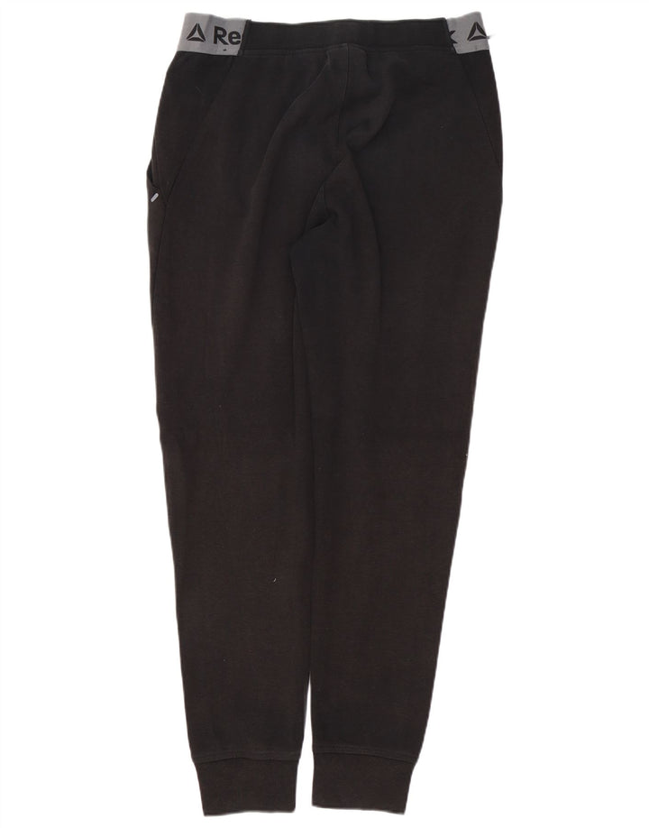 REEBOK Pantalon de Survêtement Graphique Homme Noir Colorblock