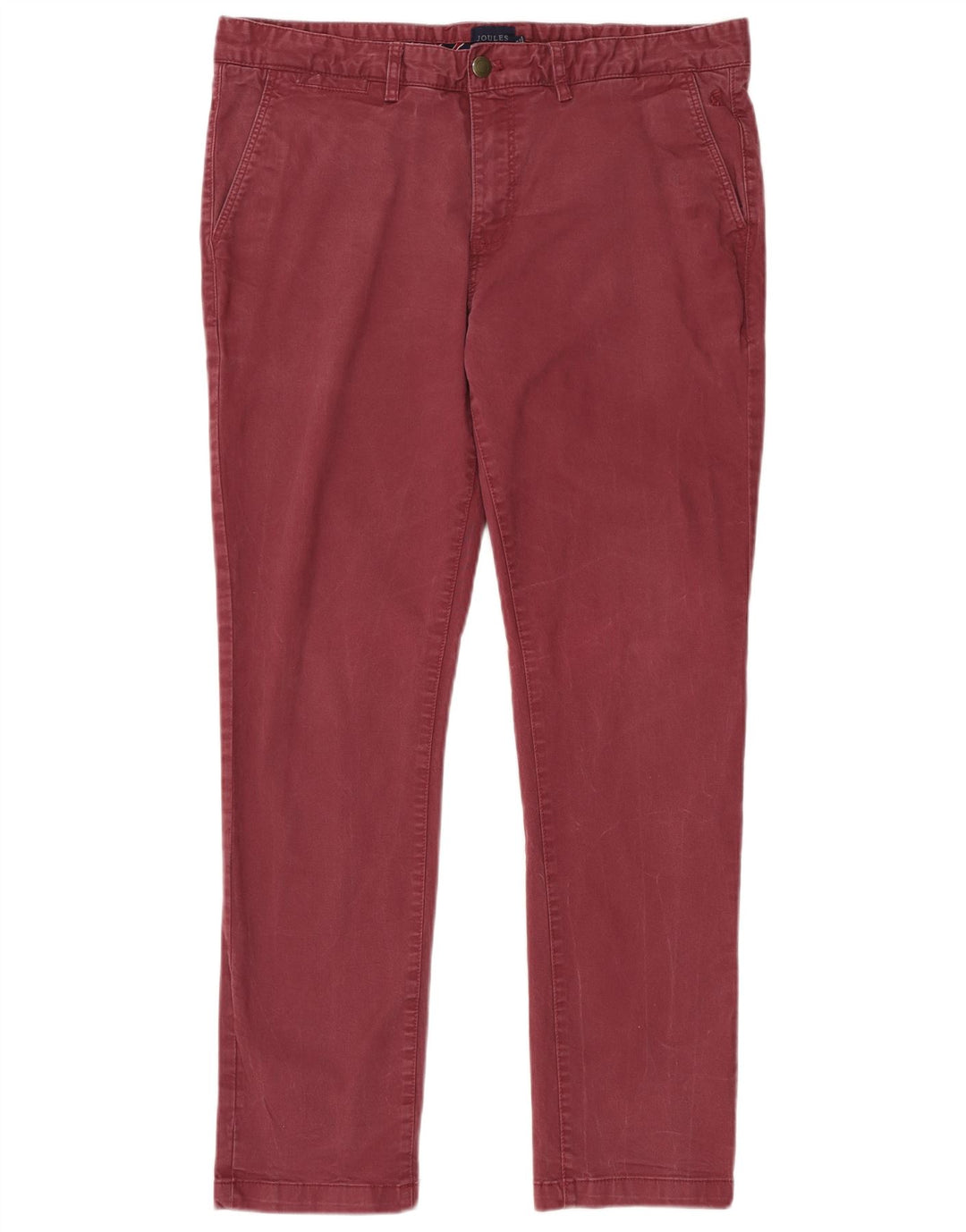 JOULES Pantalon Chino Slim Homme W36 L32 Coton Bordeaux