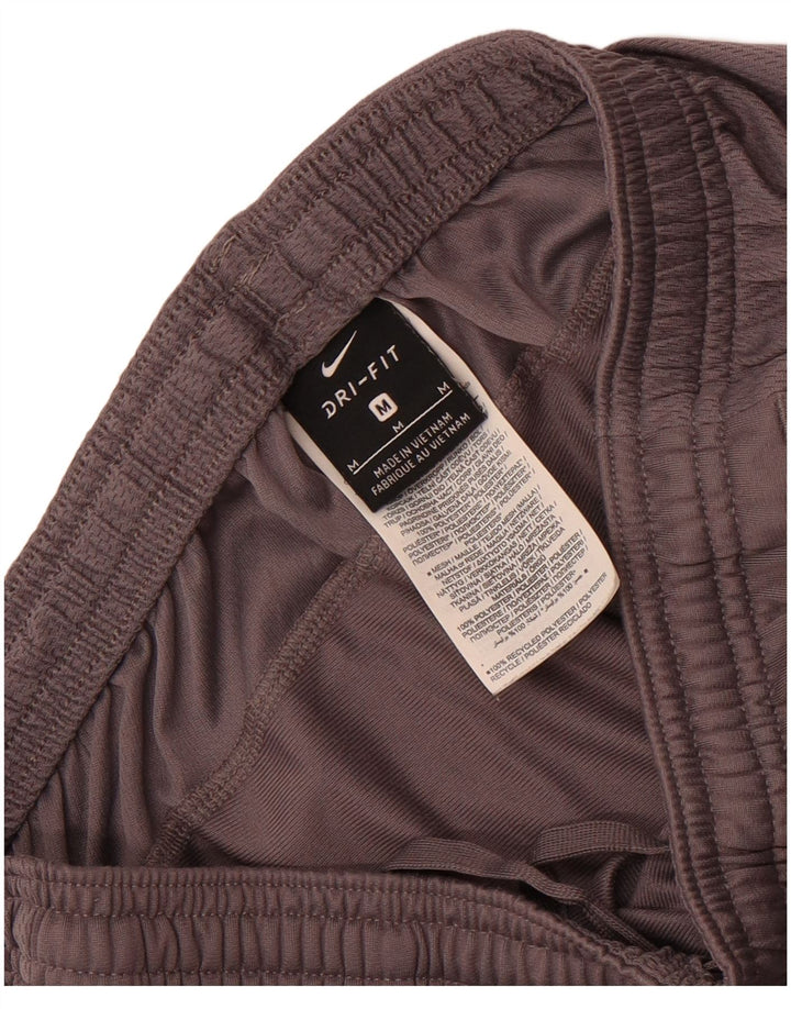 Pantalon de survêtement Nike Dri Fit pour homme, en polyester color block, gris moyen