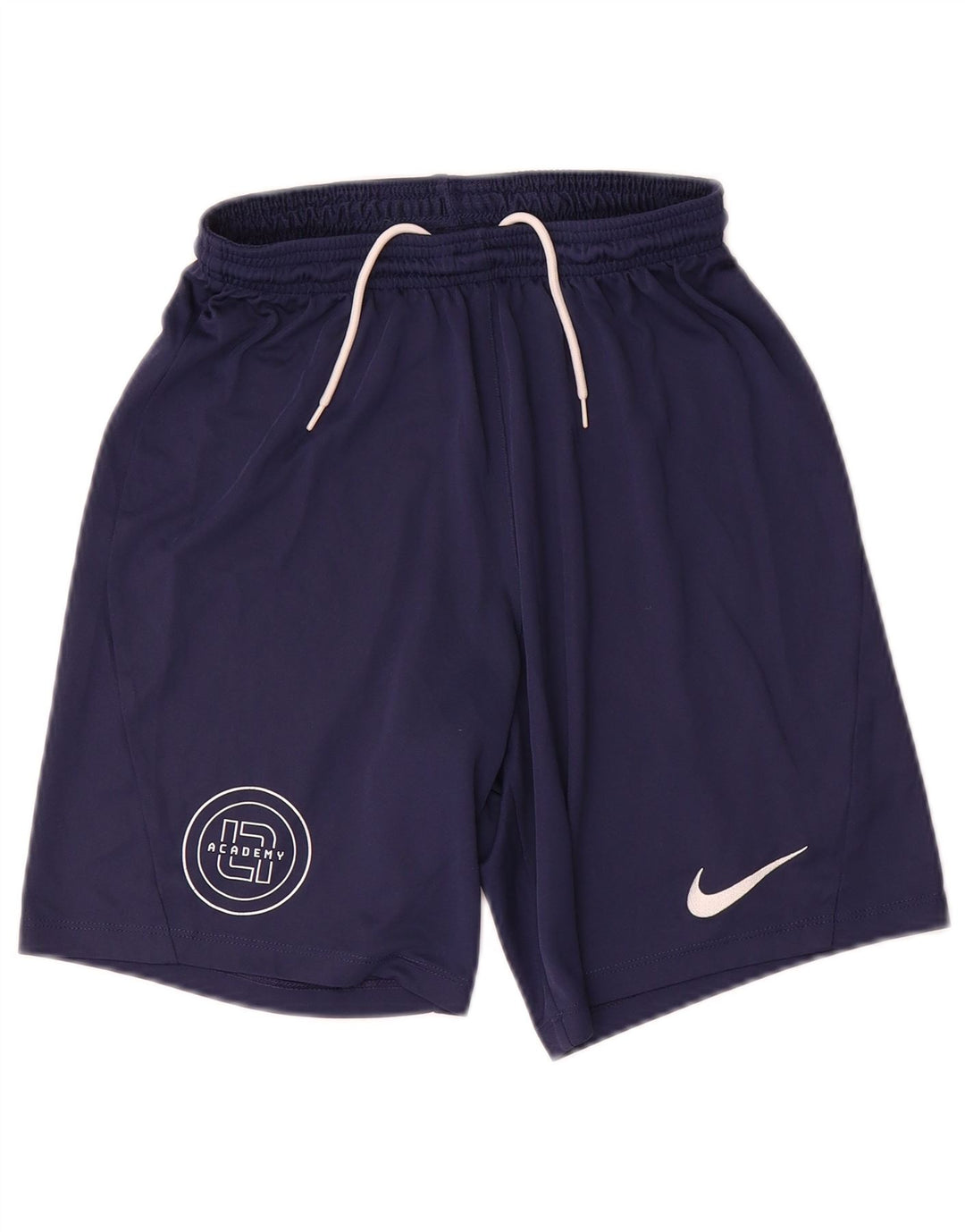 Nike Short de sport Dri Fit Slim pour homme en polyester bleu marine Taille S