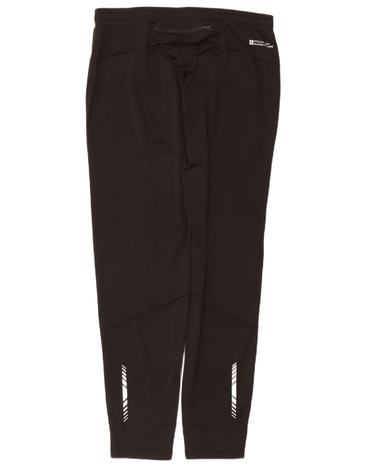 Mountain Warehouse Pantalon de Survêtement Homme Large Noir Polyester