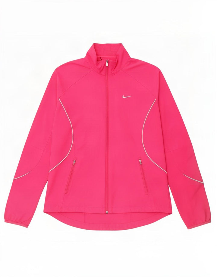 Nike Veste de survêtement pour femme UK 10/12 Rose moyen Polyester