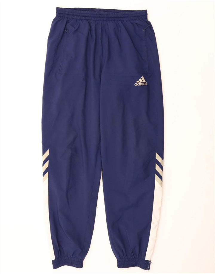 ADIDAS Pantalon de survêtement pour homme UK 40/42 Bleu marine moyen