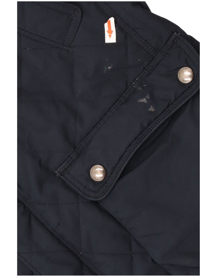 Gant Veste matelassée pour homme UK 40 Large Bleu Marine Polyester