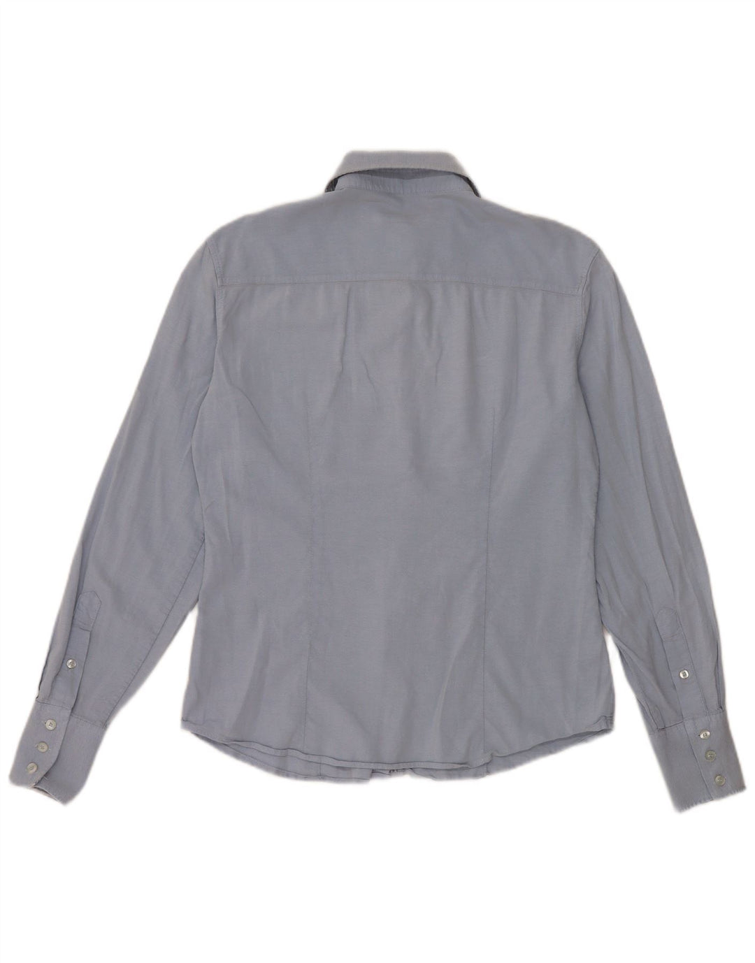 Gant Chemise Femme UK 12 Bleu Moyen Coton