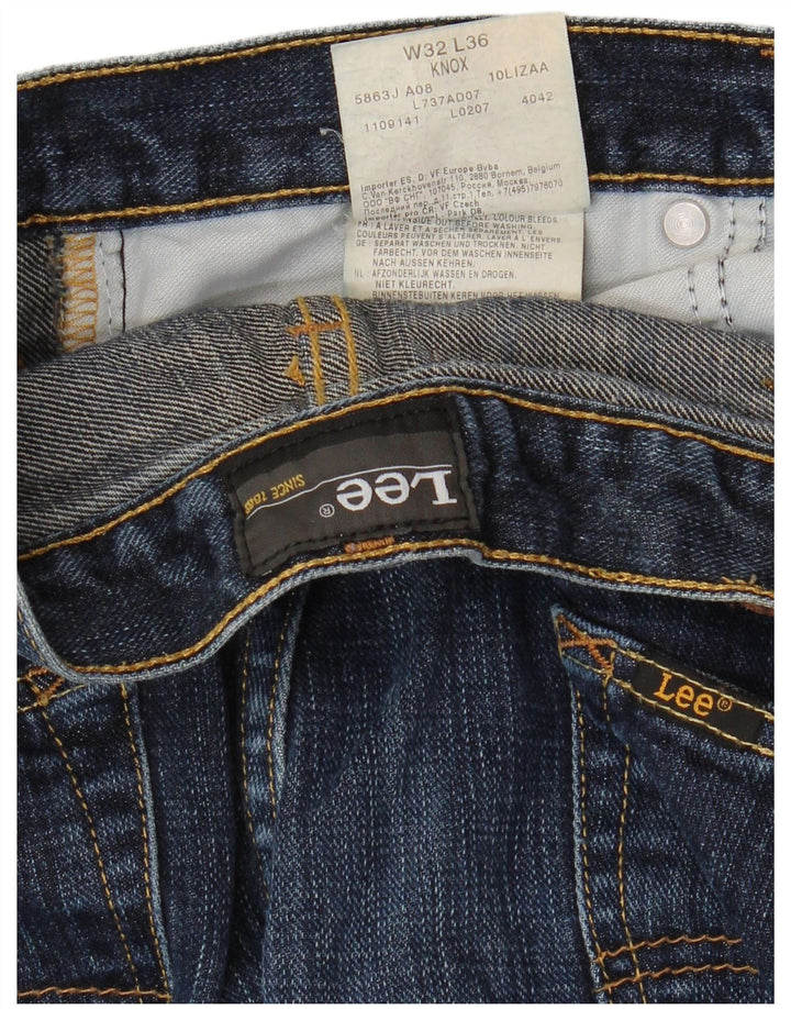 LEE Jean Droit Knox W32 L28 Homme Bleu Coton
