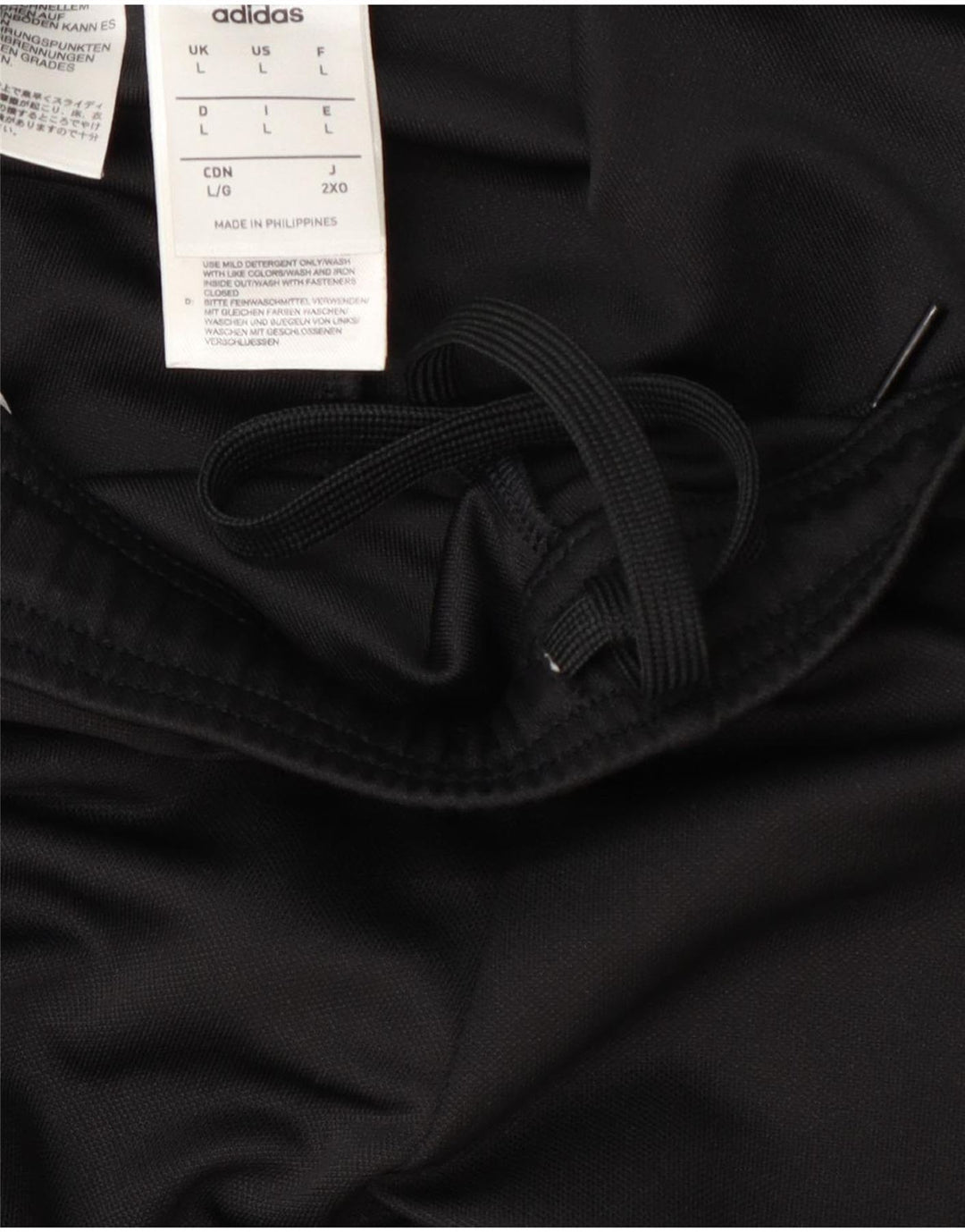 Adidas Pantalon de survêtement Climalite pour homme Large Noir Colorblock Polyester