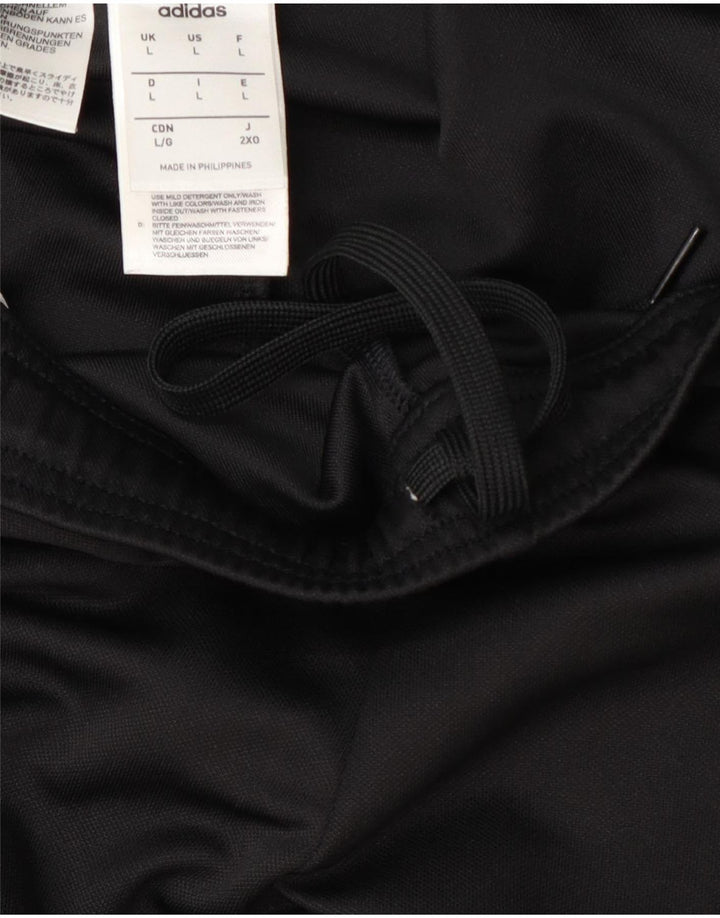 Adidas Pantalon de survêtement Climalite pour homme Large Noir Colorblock Polyester