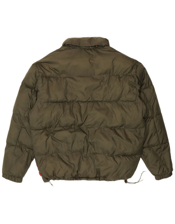 Umbro Veste matelassée à capuche pour homme UK 44 2XL Kaki Nylon