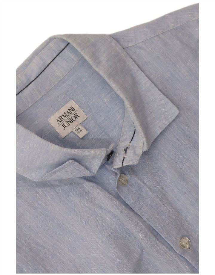 Armani Chemise Garçon 14-15 ans Bleu
