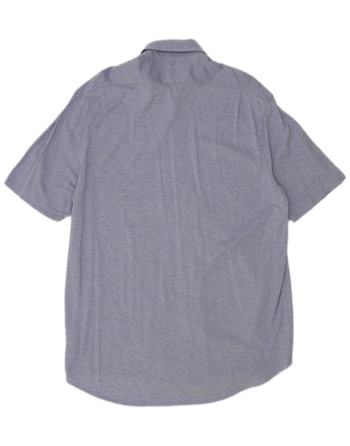 Polo Ralph Lauren Chemise Slim Fit à manches courtes pour homme en coton bleu XL