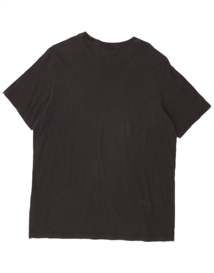 ADIDAS T-Shirt Homme Haut Large Noir Coton