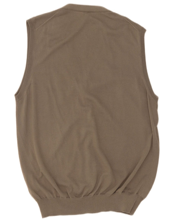 Fay Cardigan sans manches pour homme IT 54 XL Kaki Coton