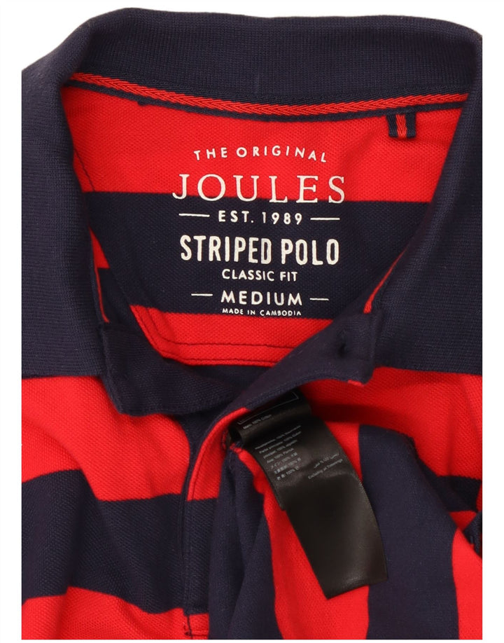 Joules Polo Coupe Classique Homme Rouge Moyen Rayé Coton