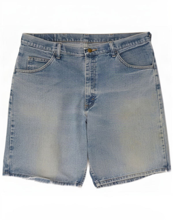 Wrangler Short en jean coupe décontractée pour homme Large W36 Bleu Coton