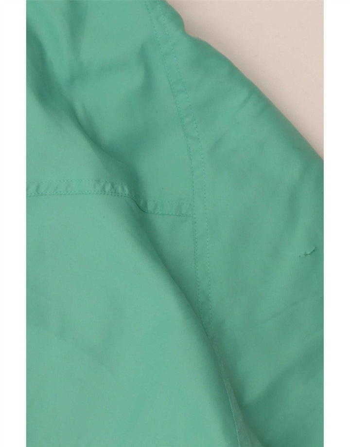 LINEAV Veste Coupe-Vent Oversize Femme IT 42 Vert Moyen Polyester