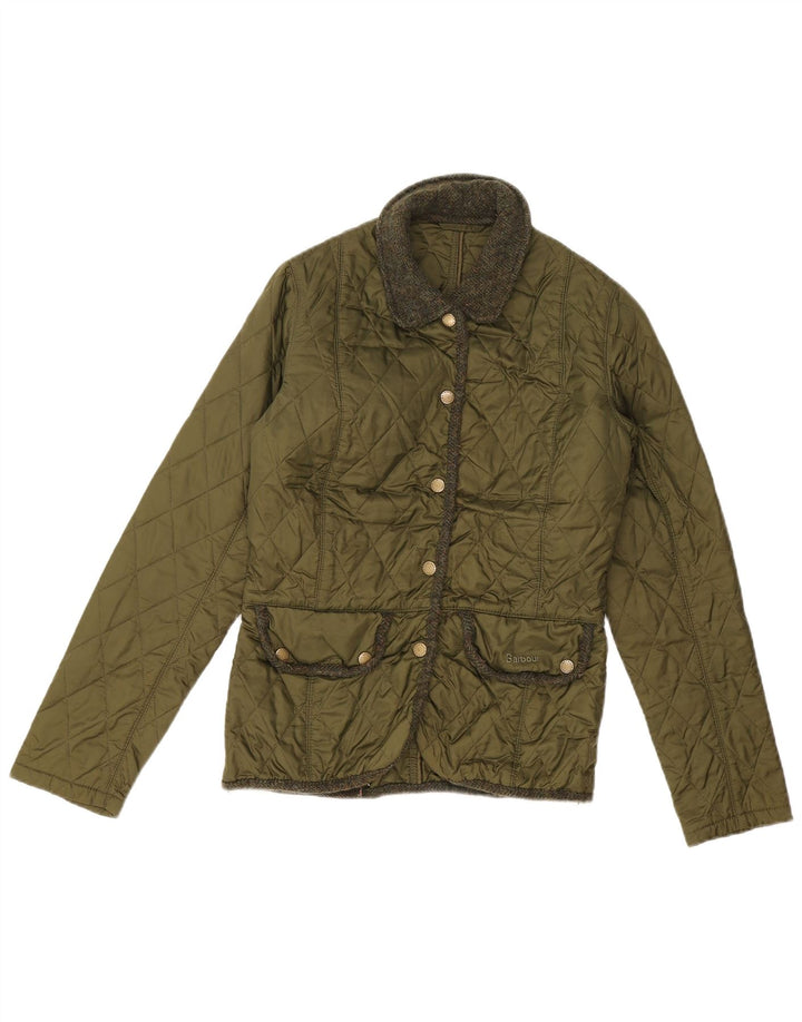 Barbour Veste matelassée pour femme UK 8 Small Kaki