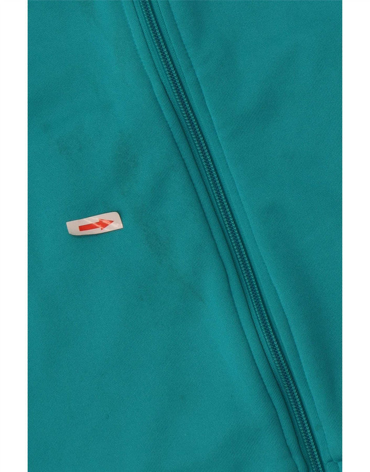 Adidas Climalite Survêtement Top Veste UK 12/14 Vert Moyen