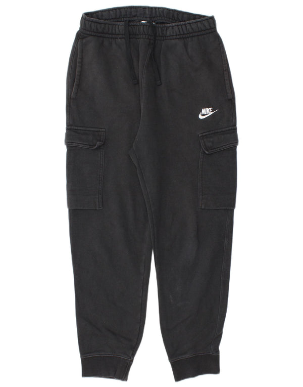 Nike Pantalon de survêtement cargo pour homme en coton noir Taille S