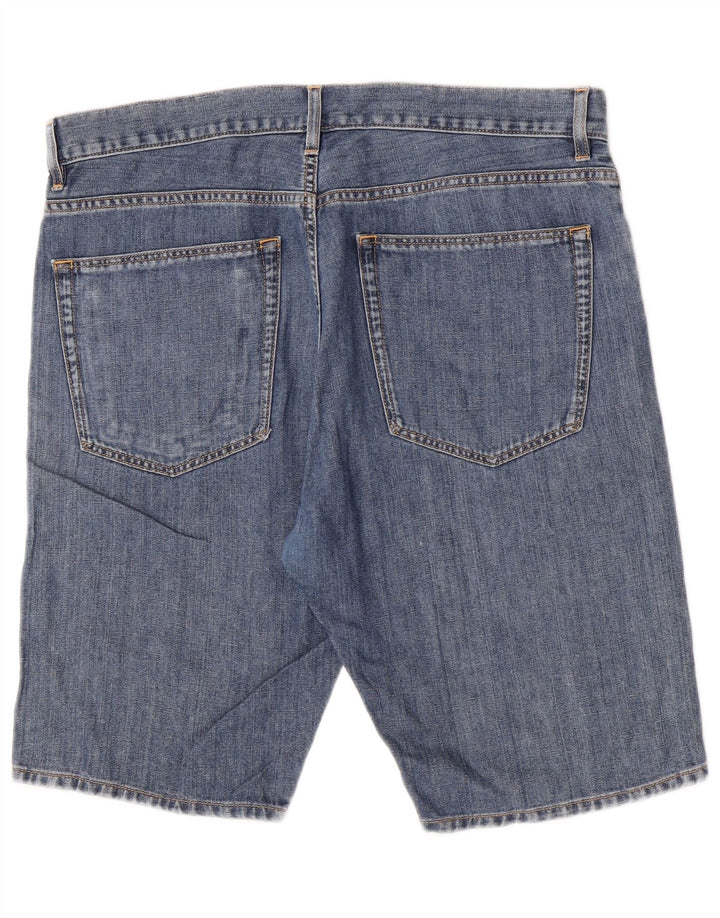 Lacoste Short en jean pour homme Taille 44 Grand W34 Coton bleu