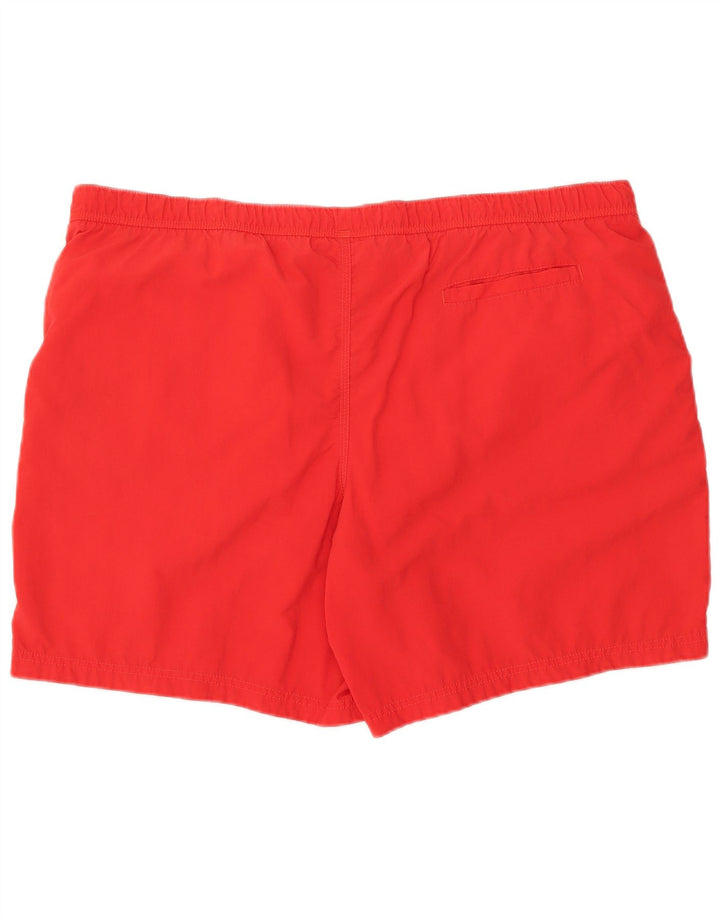 Adidas Short de bain pour homme 2XL en nylon color block rouge