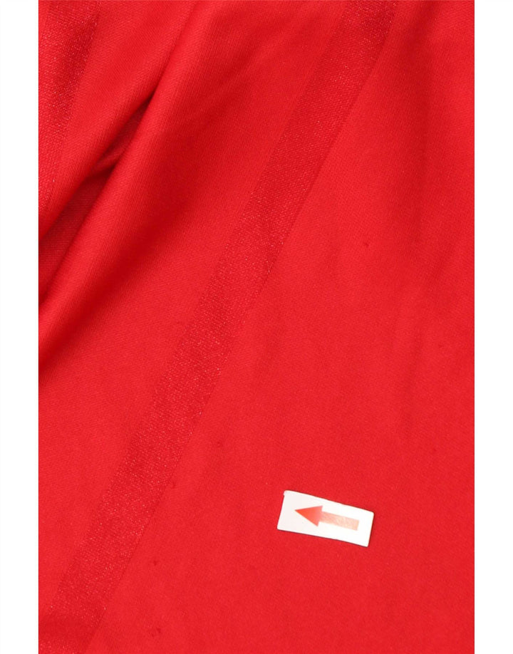 Adidas Climalite T-Shirt Top 3XL Rouge Colorblock Polyester