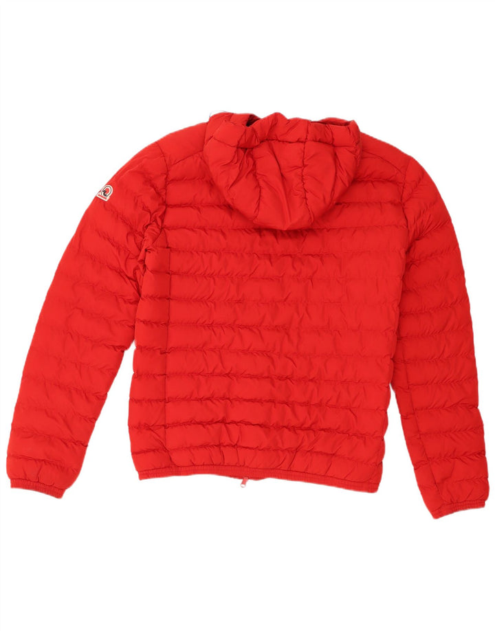 Invicta Veste matelassée à capuche pour homme UK 38 Rouge moyen Polyester