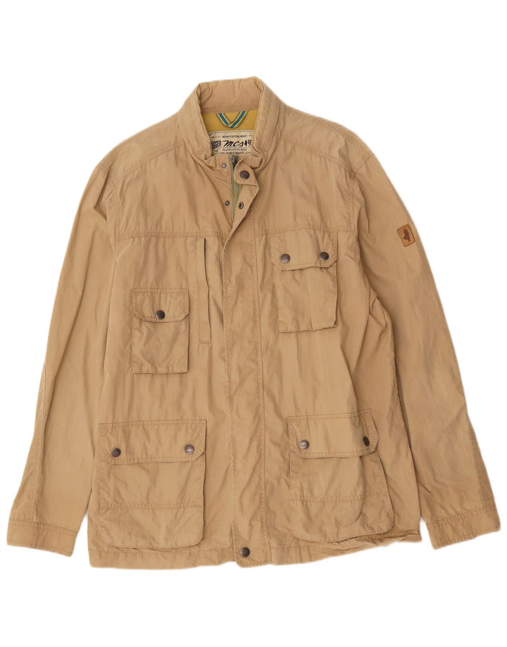 Marlboro Classics Veste utilitaire à capuche pour homme UK 44 2XL Beige