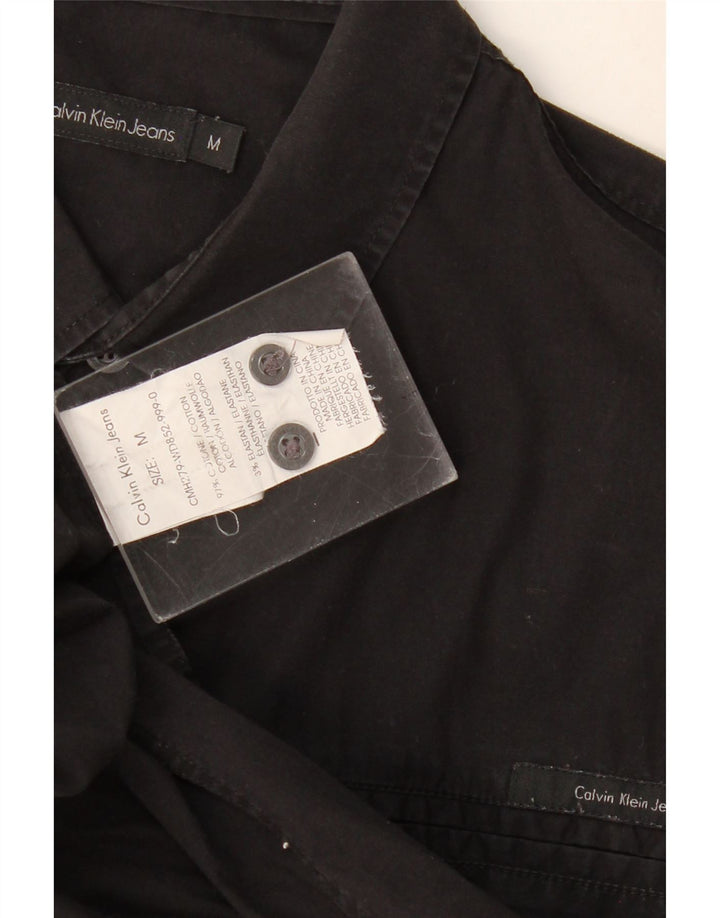 Calvin Klein Chemise Homme Coton Noir Moyen
