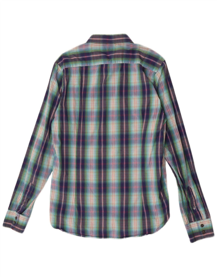 Ted Baker Chemise Homme Taille 3 Medium Multicolore Check Coton