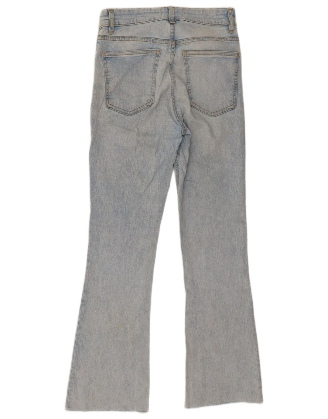 Zara Jean évasé pour femme EU 38 Small W28 L27 Bleu