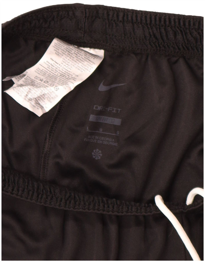 Nike Short de sport Dri Fit Slim pour homme, grand, noir, polyester