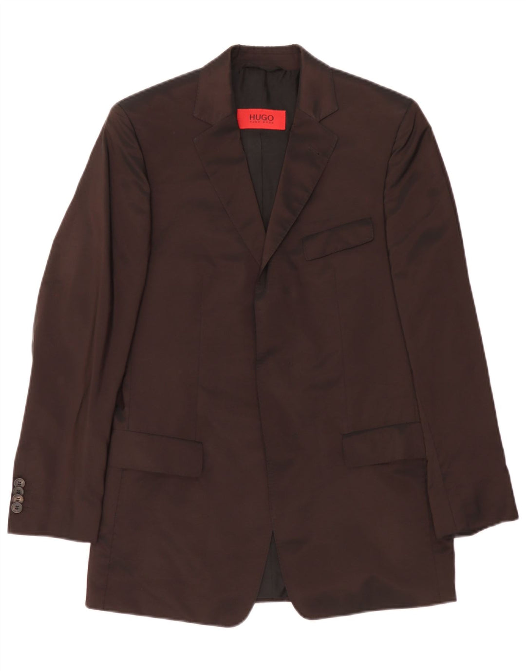 Hugo Boss Homme Veste Blazer EU 44 XS Marron Acétate