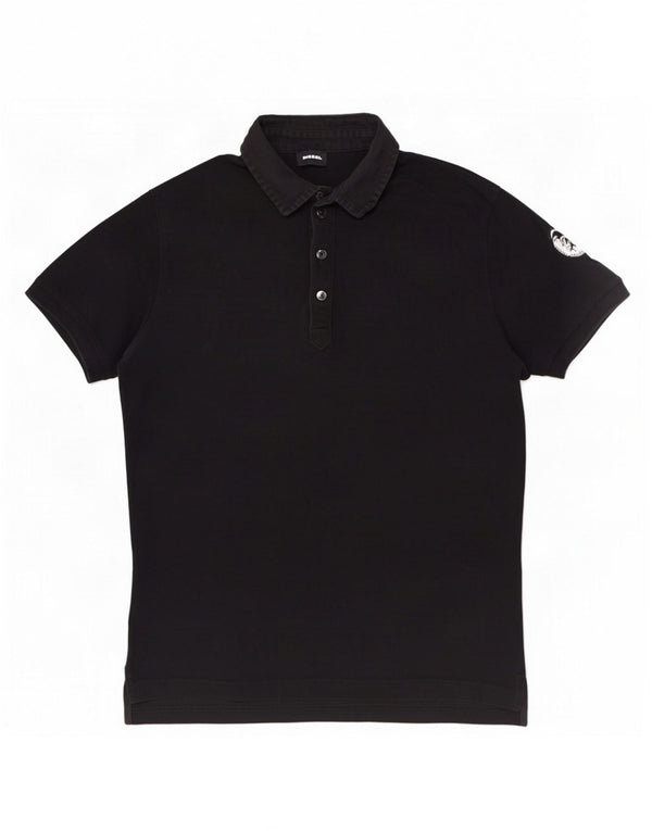 Polo Diesel Homme Noir Moyen Coton