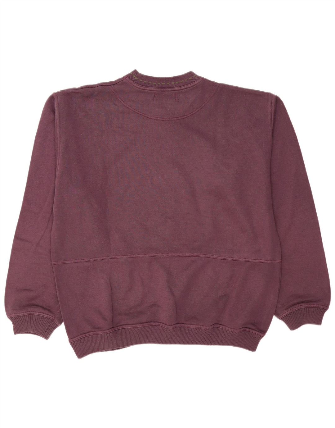 vintage Mens Graphic Sweatshirt Jumper XL Marron Coton