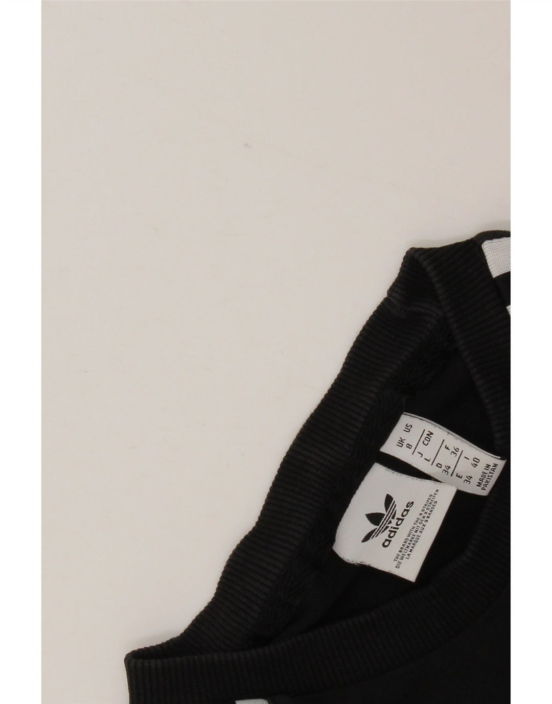 Adidas T-shirt pour femme UK 8 Petit Noir