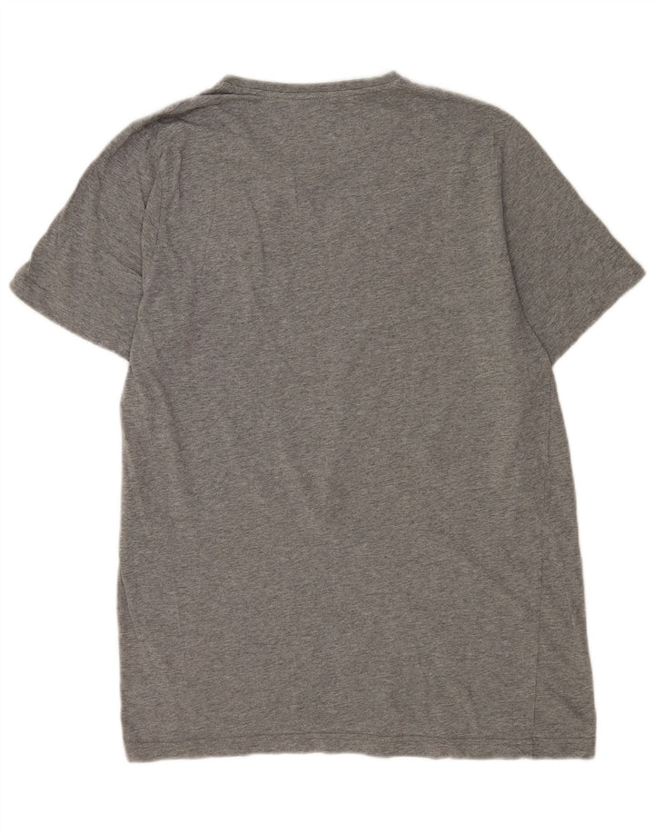 Puma T-Shirt Graphique Homme Large Gris Moucheté