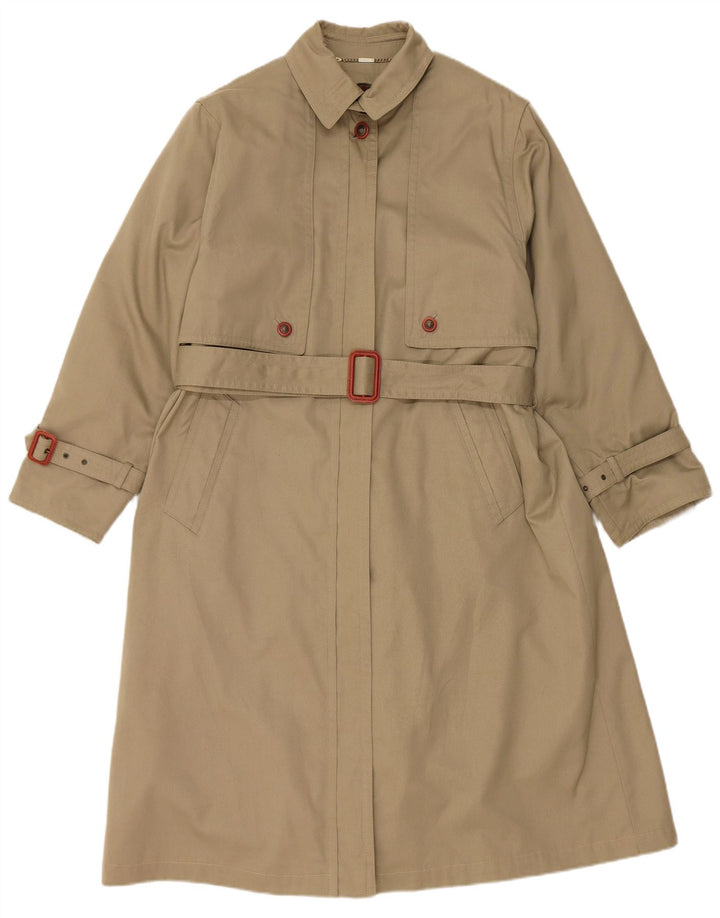 GOLDIX Trench Femme US 17 2XL Beige Acrylique