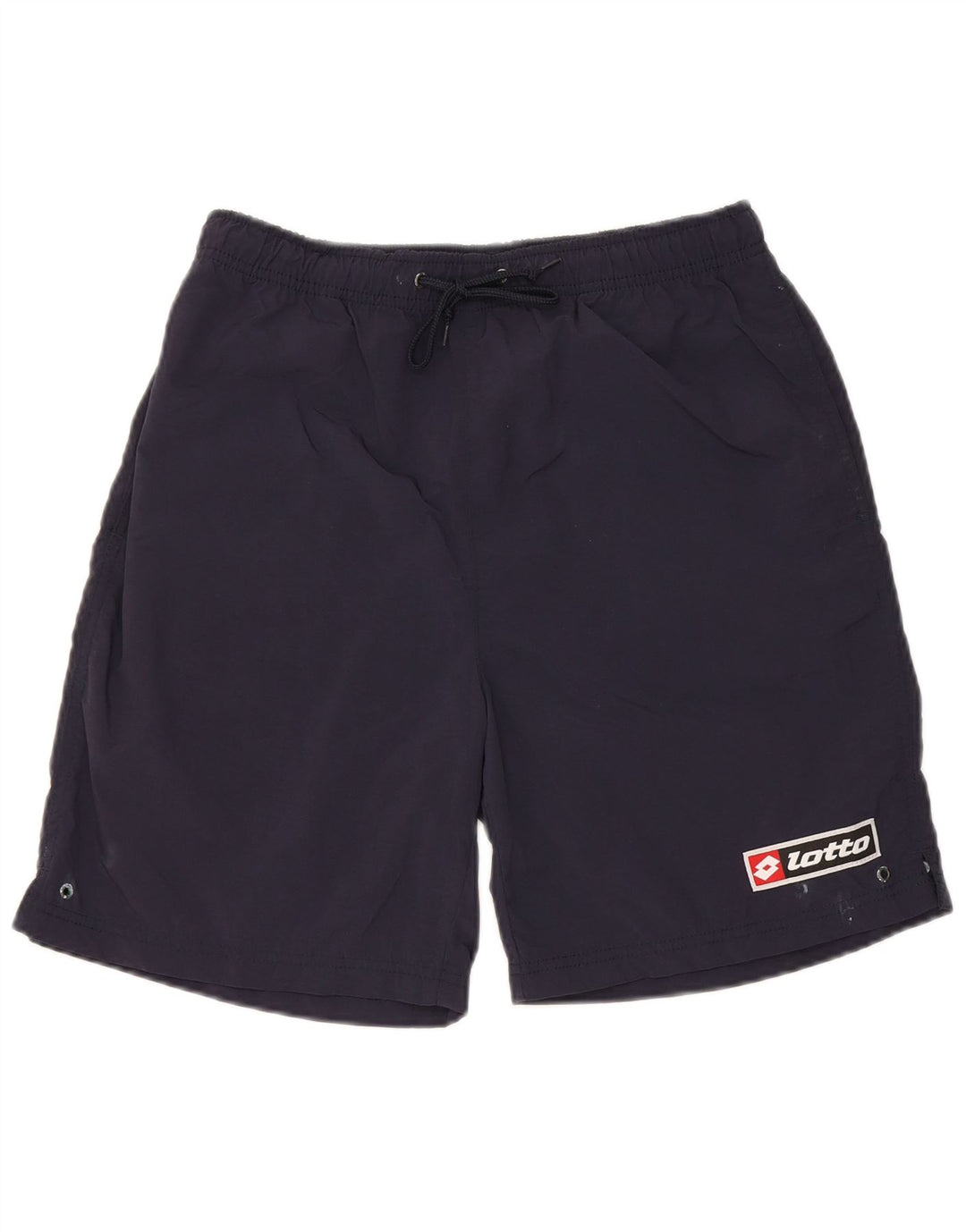 Lotto Short de Sport Homme Bleu Marine Moyen Nylon
