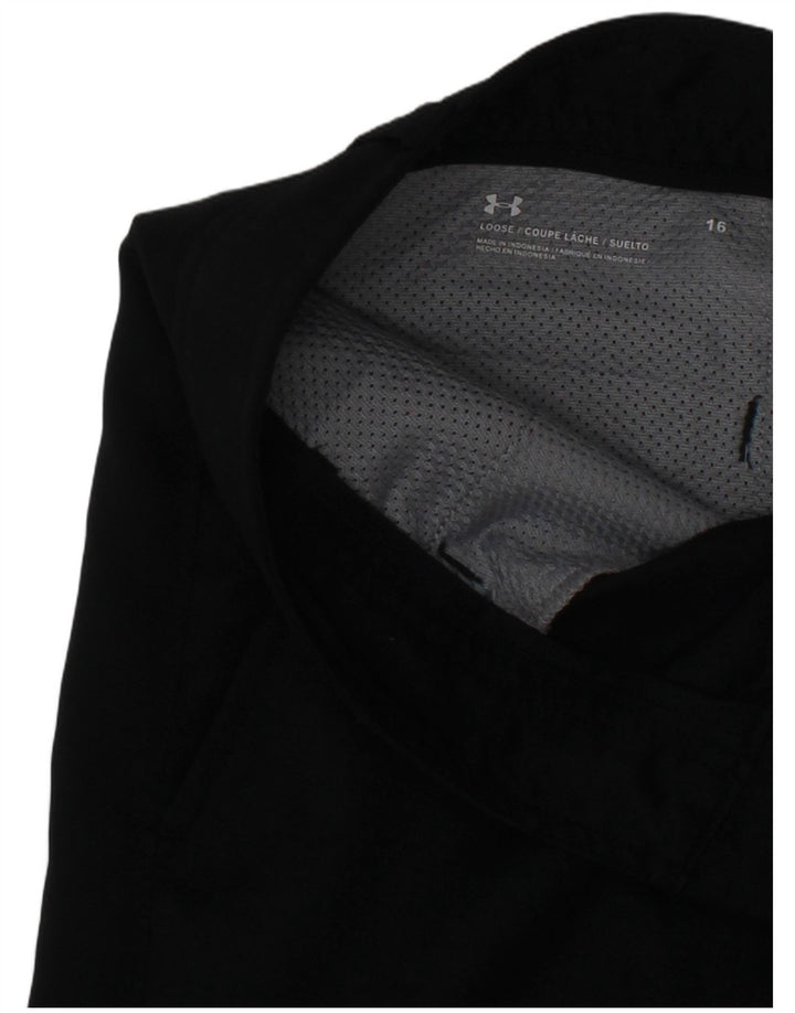 UNDER ARMOUR Short Chino Garçon 15-16 ans W28 Noir