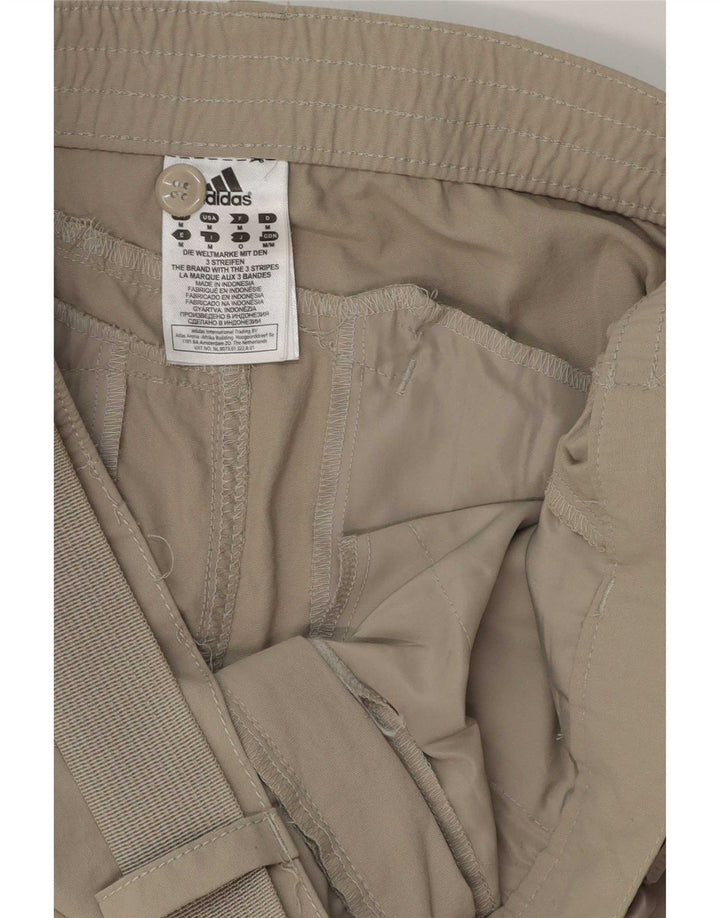 Adidas Pantalon Chino Droit Graphique Homme Moyen W32 L32 Gris Polyester