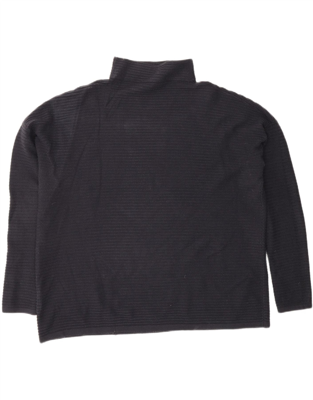 FRENCH CONNECTION Pull col roulé pour femme UK 16 Large Noir