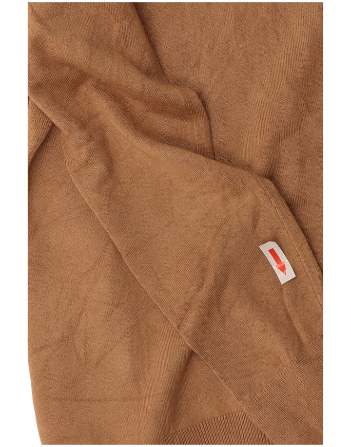 Zara Pull col roulé pour femme UK 12 Marron moyen