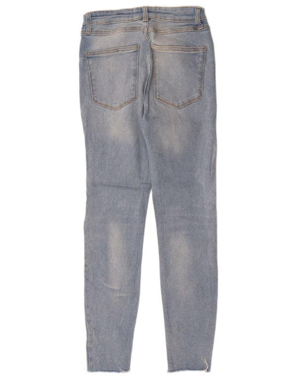 Zara Femme Jean Skinny EU 36 XS W26 L26 Bleu Coton