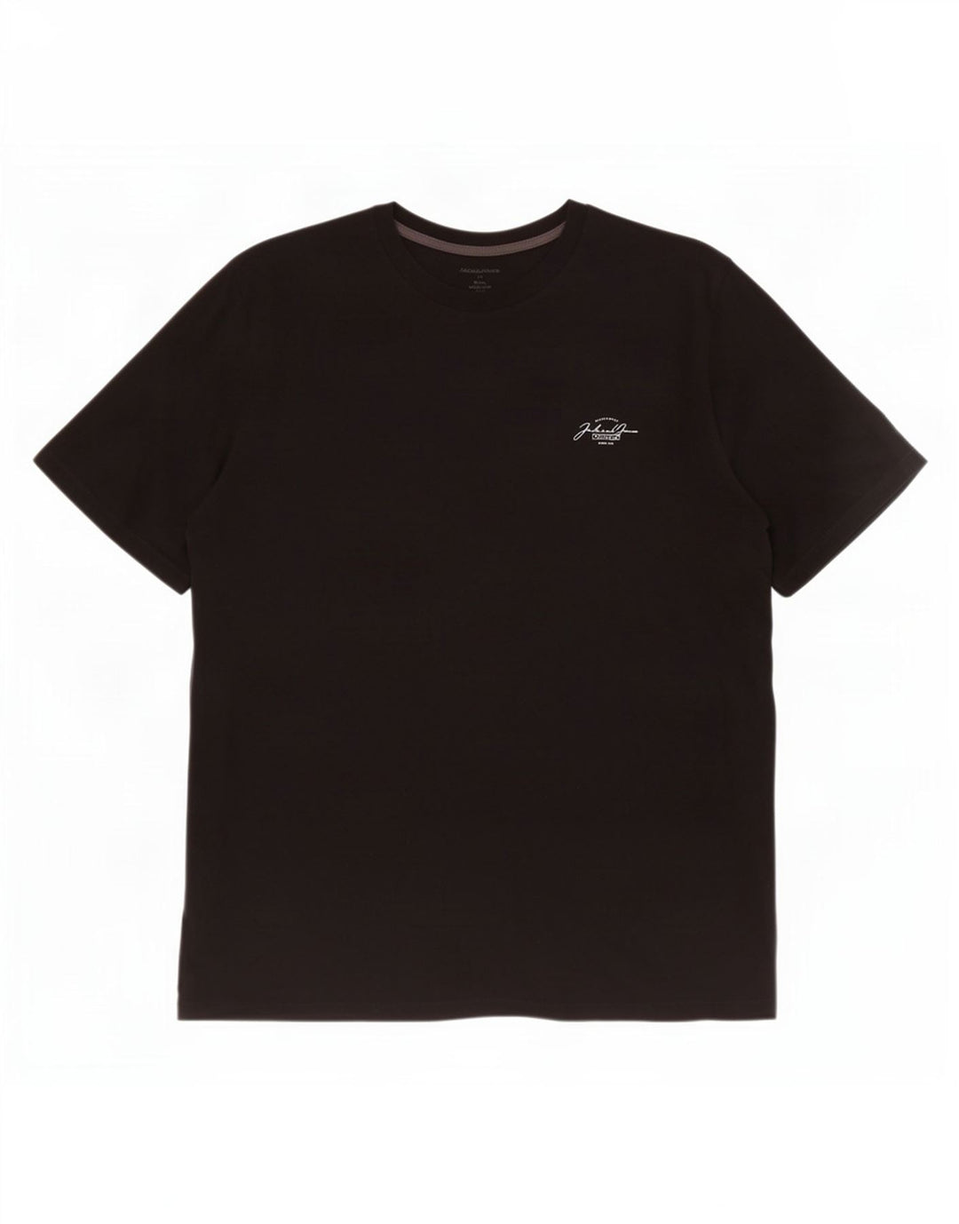 Jack & Jones T-Shirt Homme Haut 2XL Noir Coton