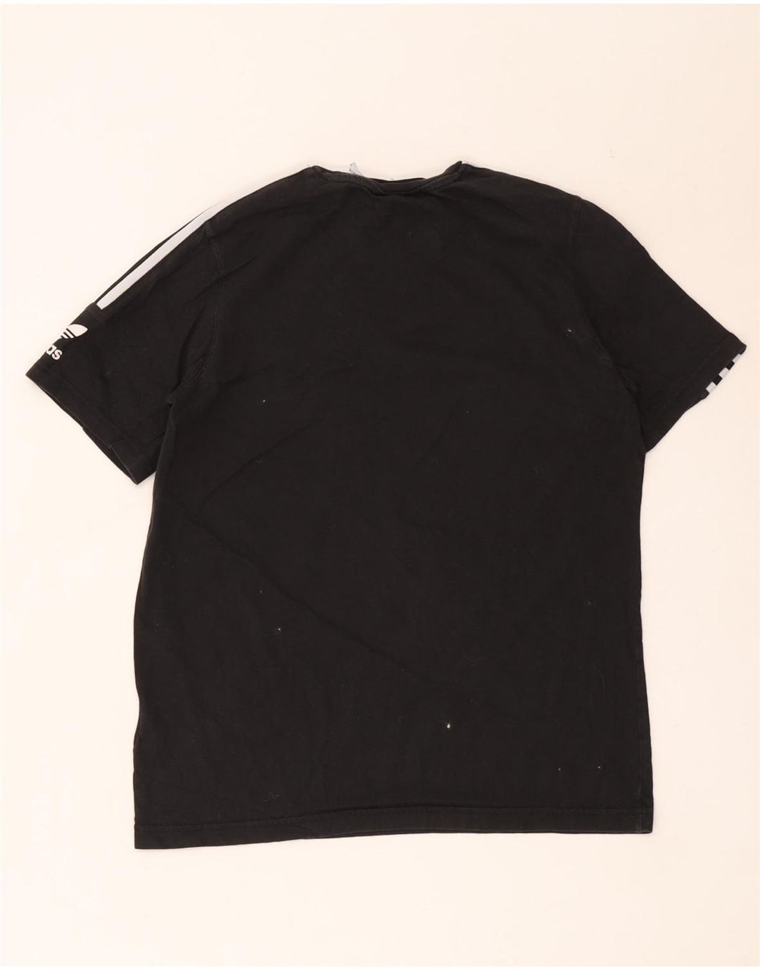 Adidas T-Shirt Homme Haut Noir Moyen Coton