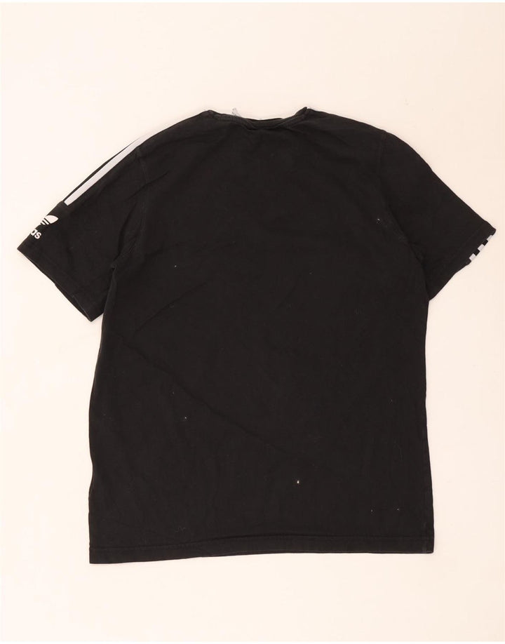 Adidas T-Shirt Homme Haut Noir Moyen Coton