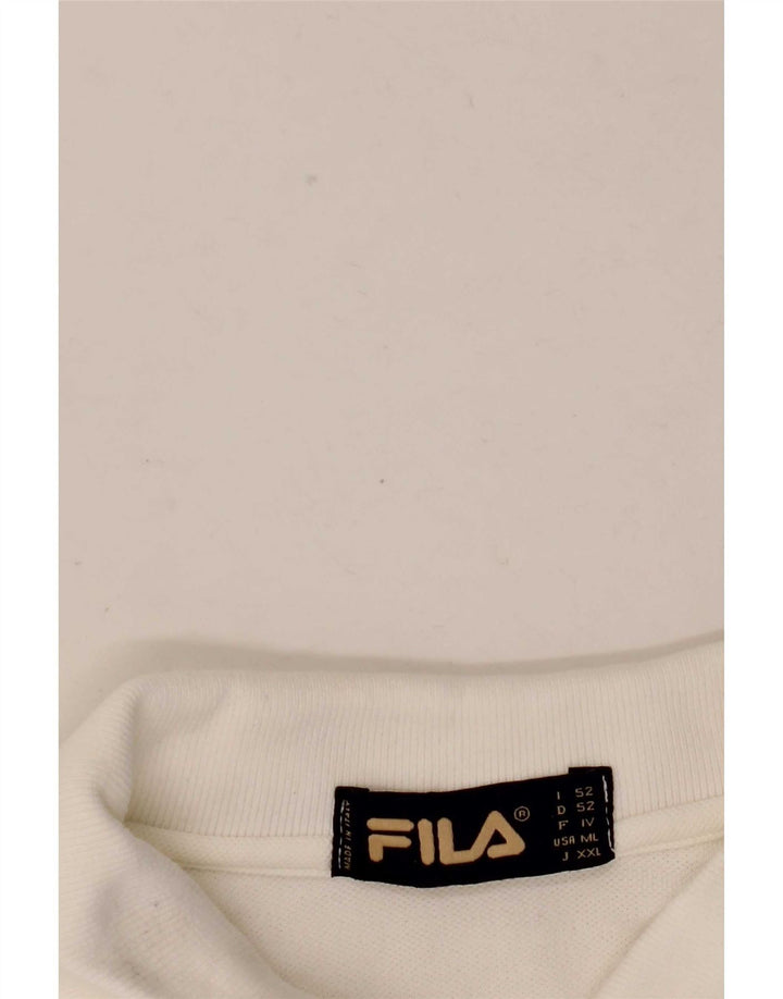Fila Polo Homme IT 52 Large Blanc